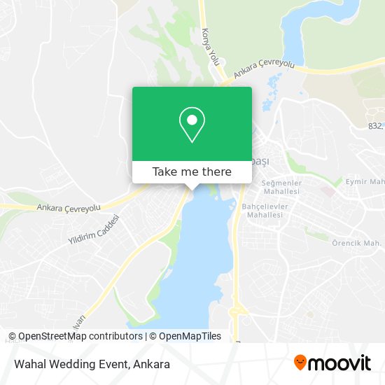 Wahal Wedding Event map