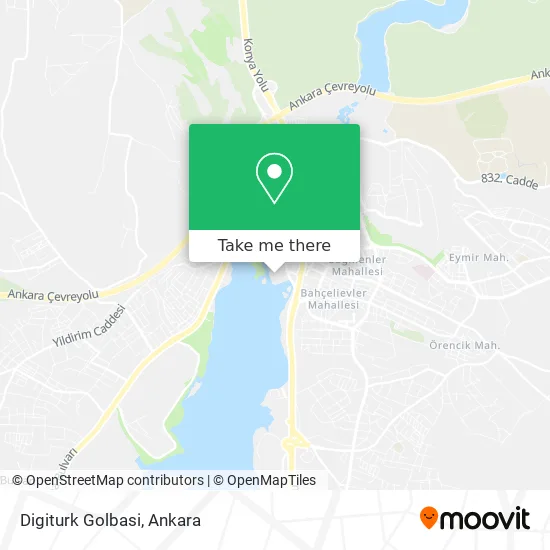 Digiturk Golbasi map