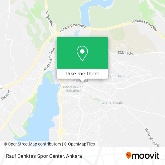 Rauf Denktas Spor Center map