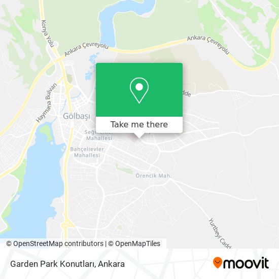 Garden Park Konutları map