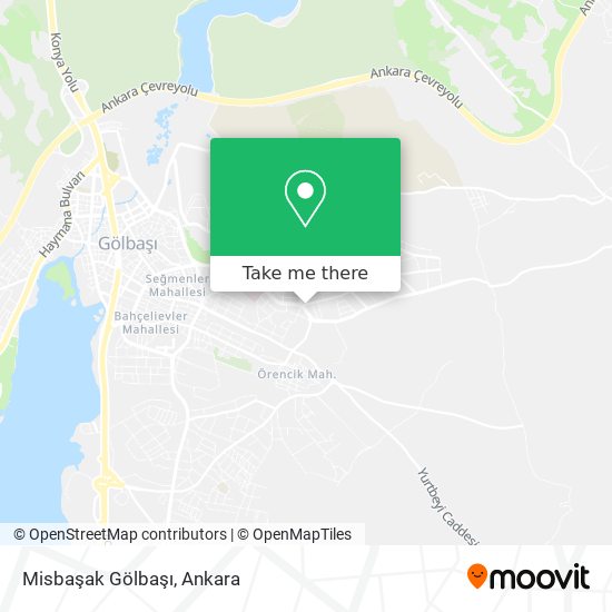 Misbaşak Gölbaşı map