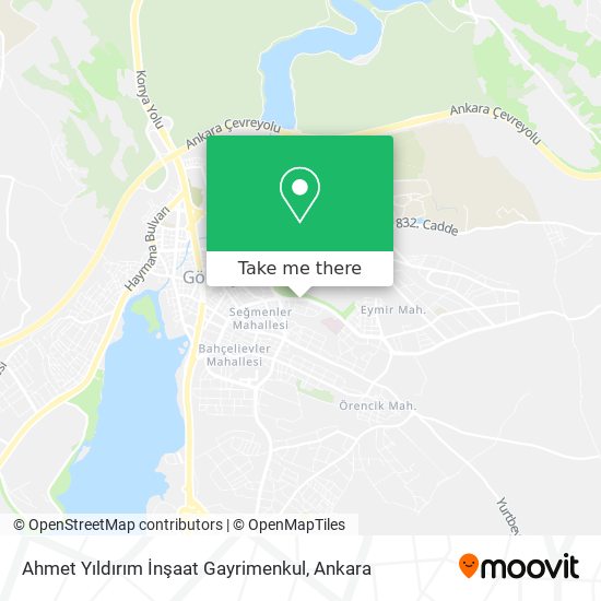 Ahmet Yıldırım İnşaat Gayrimenkul map