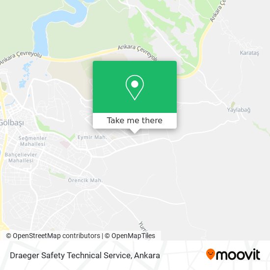 Draeger Safety Technical Service map