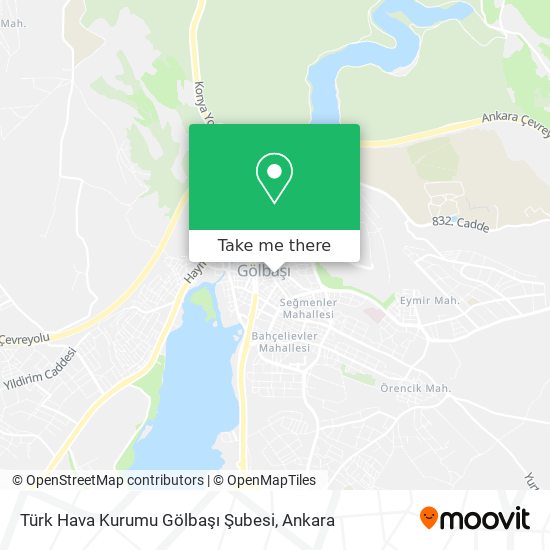 Türk Hava Kurumu Gölbaşı Şubesi map