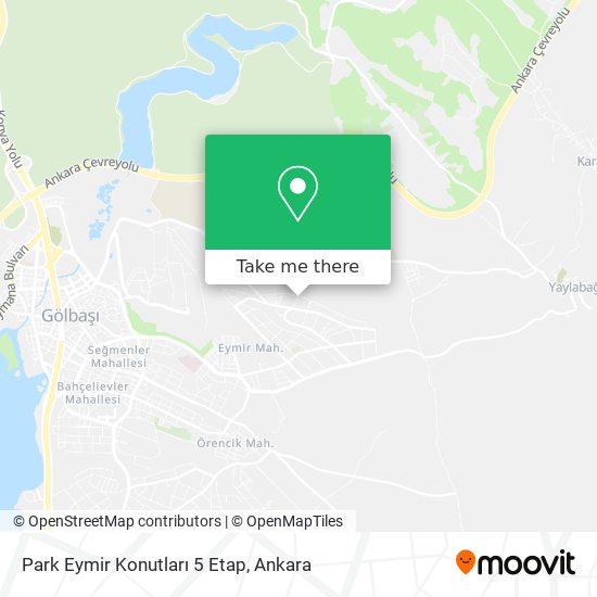 Park Eymir Konutları 5 Etap map