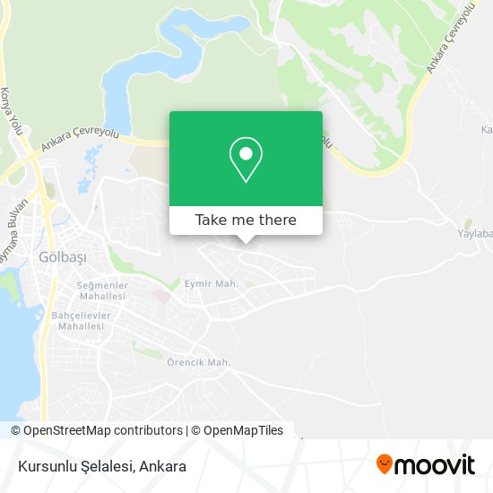 Kursunlu Şelalesi map