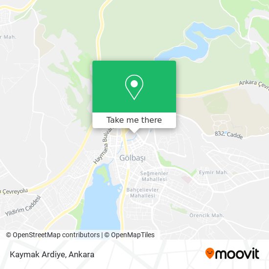 Kaymak Ardiye map