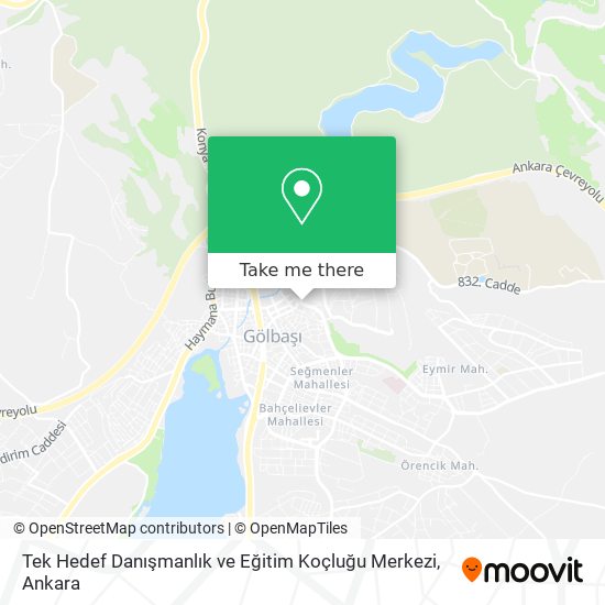 Tek Hedef Danışmanlık ve Eğitim Koçluğu Merkezi map