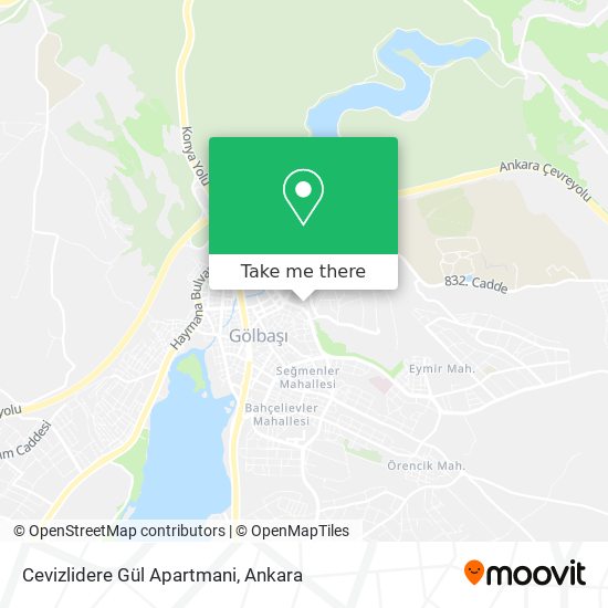 Cevizlidere Gül Apartmani map
