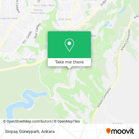 Sinpaş Güneypark map