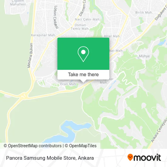 Panora Samsung Mobile Store map