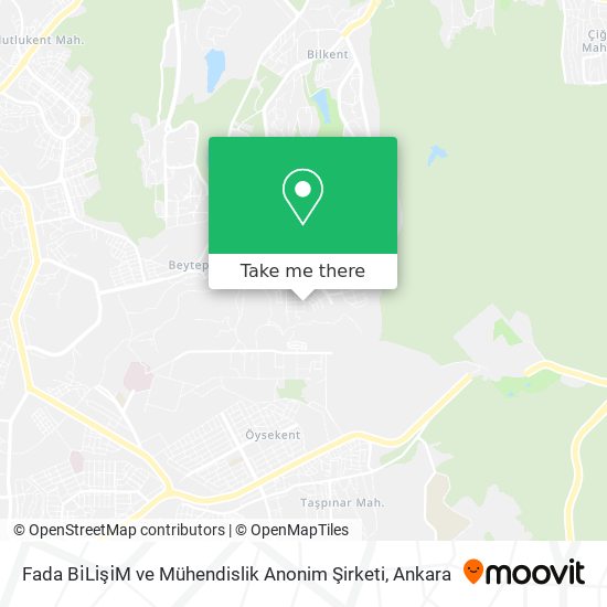 Fada Bi̇Li̇şi̇M ve Mühendislik Anonim Şirketi map