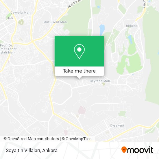 Soyaltın Villaları map