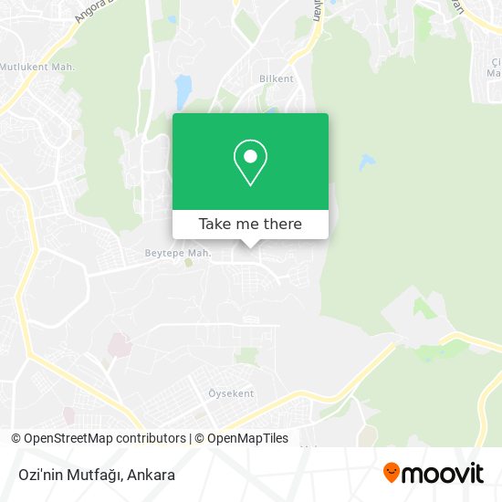 Ozi'nin Mutfağı map