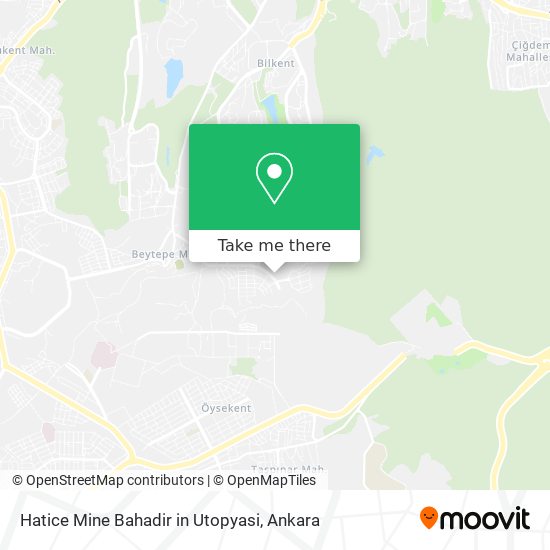 Hatice Mine Bahadir in Utopyasi map