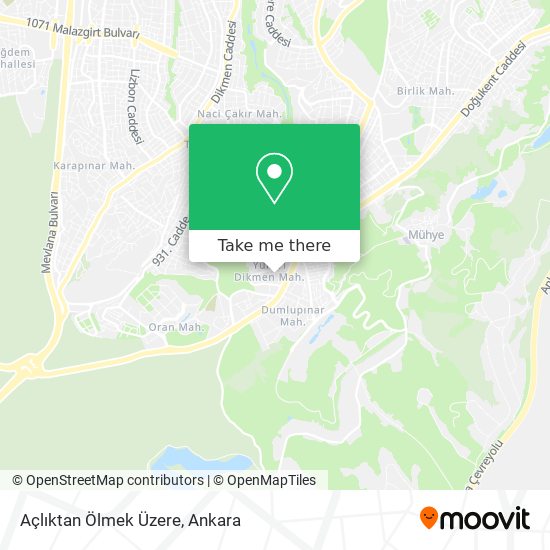 Açlıktan Ölmek Üzere map