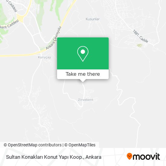 Sultan Konakları Konut Yapı Koop. map