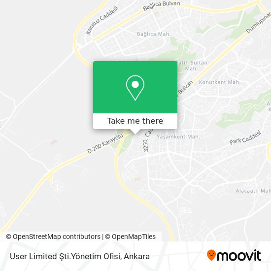 User Limited Şti.Yönetim Ofisi map