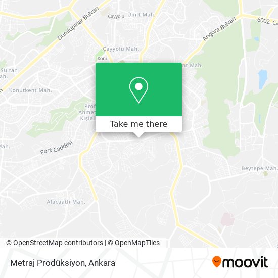 Metraj Prodüksiyon map