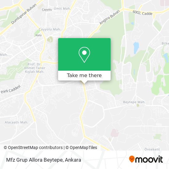 Mfz Grup Allora Beytepe map