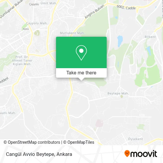 Cangül Avvio Beytepe map