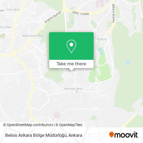 Belsis Ankara Bölge Müdürlüğü map