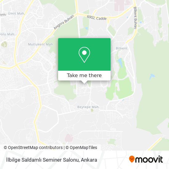 İlbilge Saldamlı Seminer Salonu map