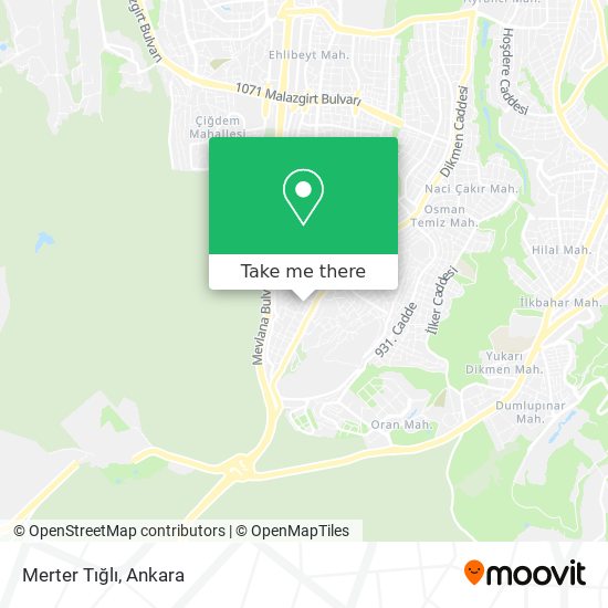 Merter Tığlı map
