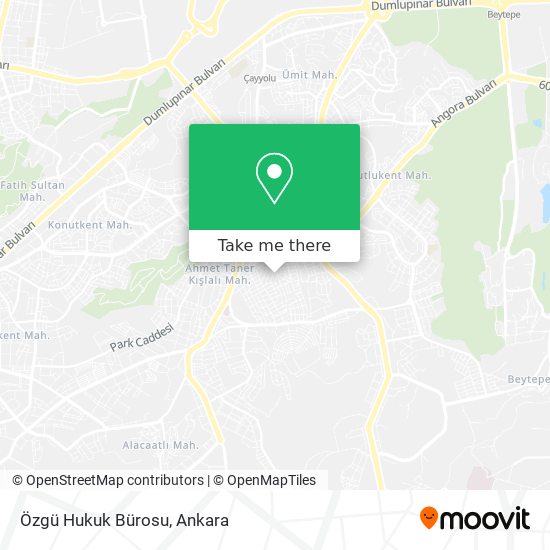 Özgü Hukuk Bürosu map