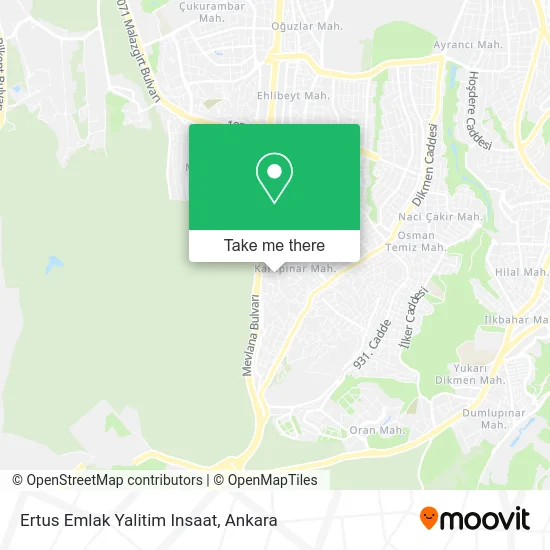 Ertus Emlak Yalitim Insaat map