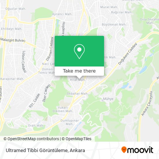 Ultramed Tibbi Görüntüleme map