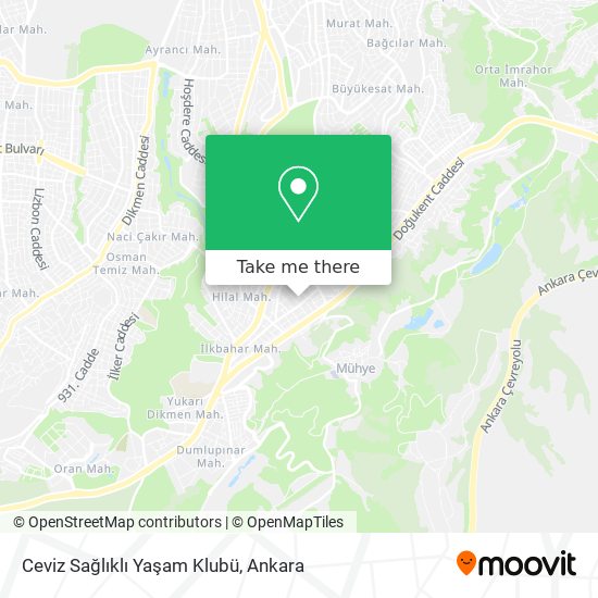 Ceviz Sağlıklı Yaşam Klubü map