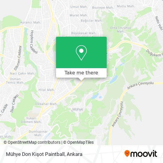 Mühye Don Kişot Paintball map