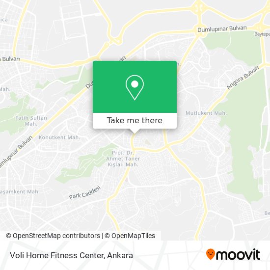 Voli Home Fitness Center map