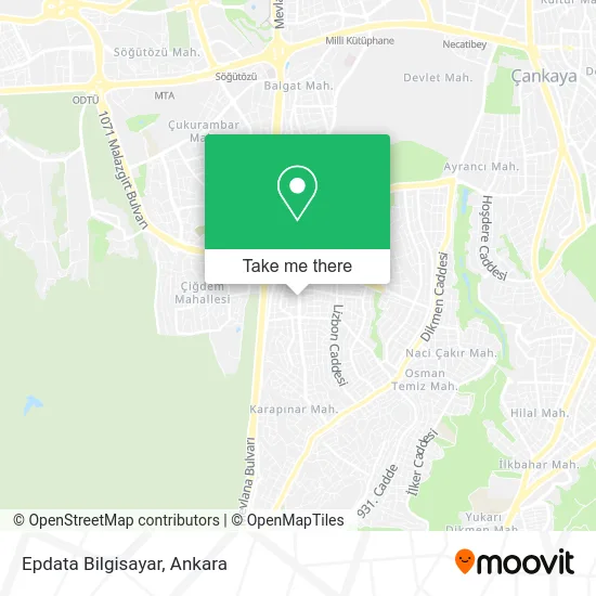 Epdata Bilgisayar map