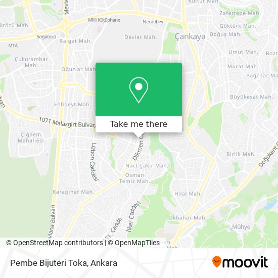 Pembe Bijuteri Toka map