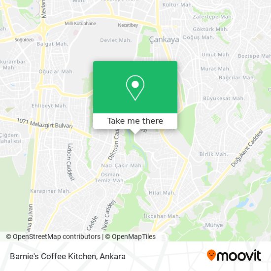 Barnie's Coffee Kitchen map