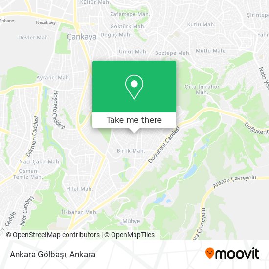 Ankara Gölbaşı map