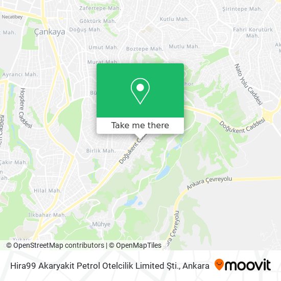 Hira99 Akaryakit Petrol Otelcilik Limited Şti. map