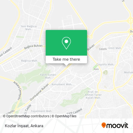 Kozlar İnşaat map