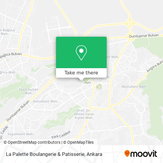 La Palette Boulangerie & Patisserie map