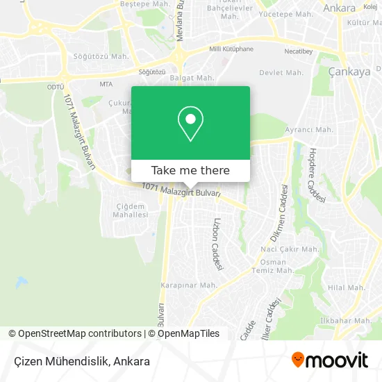 Çizen Mühendislik map