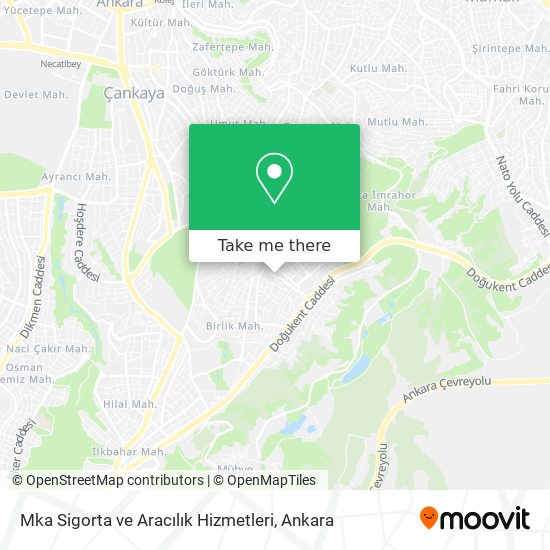 Mka Sigorta ve Aracılık Hizmetleri map