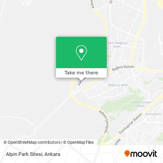 Alpin Park Sitesi map