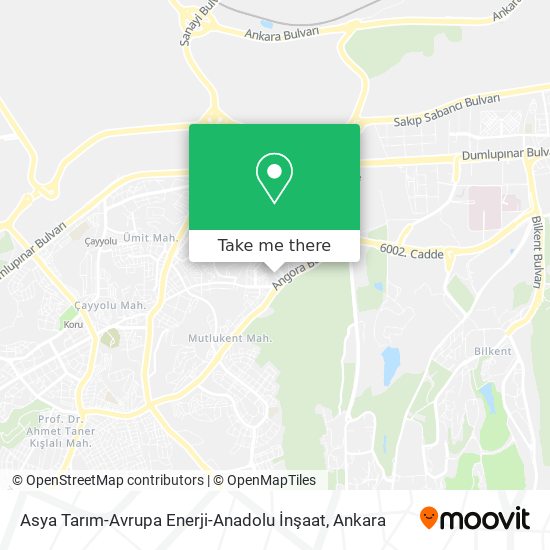 Asya Tarım-Avrupa Enerji-Anadolu İnşaat map