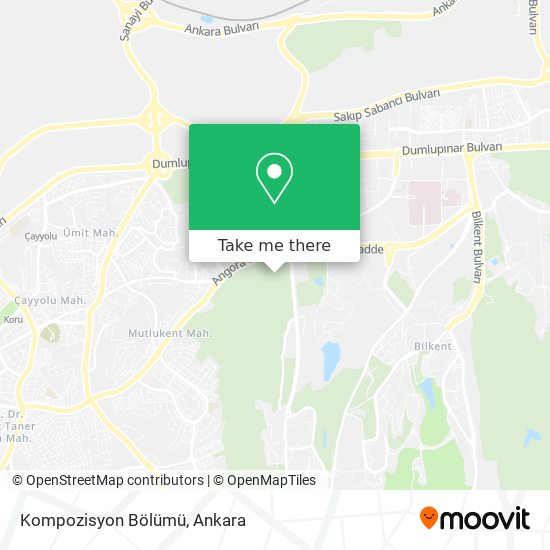 Kompozisyon Bölümü map