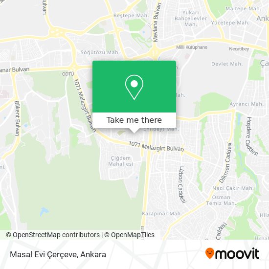 Masal Evi Çerçeve map