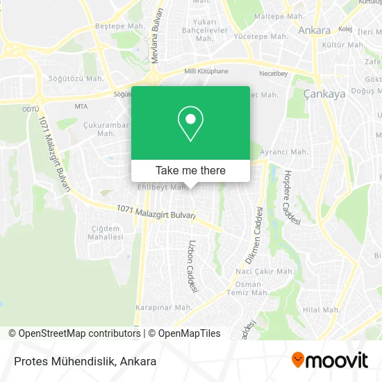 Protes Mühendislik map