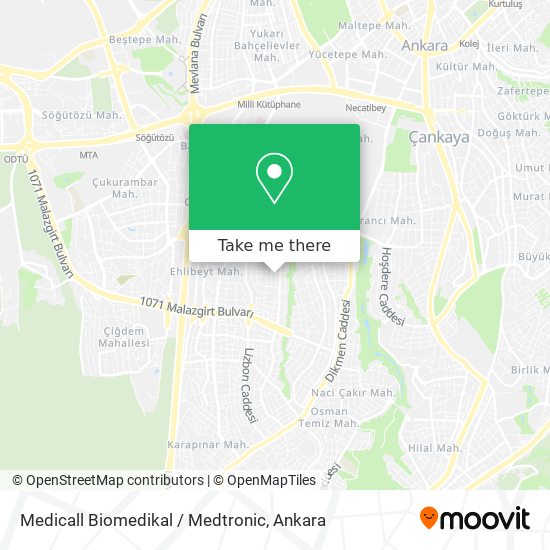 Medicall Biomedikal / Medtronic map