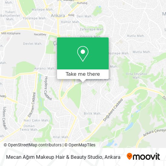 Mecan Ağım Makeup Hair & Beauty Studio map